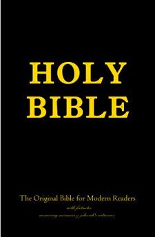 Holy Bible with Footnotes Answering Mormons And Jehovahs Witnesses  - book cover